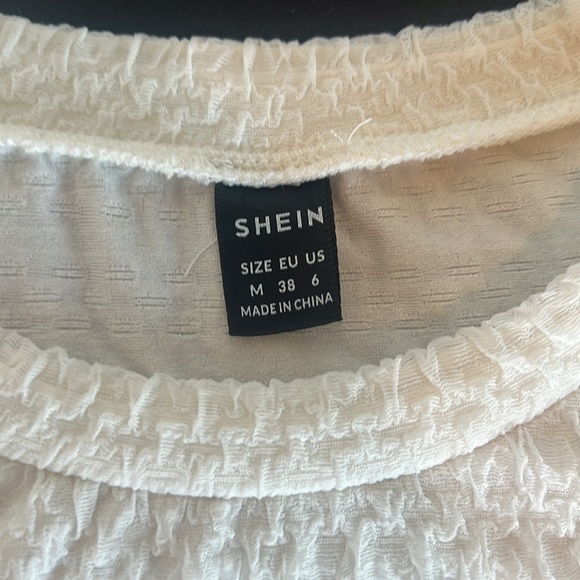 SHEIN-WOMEN’S SHORT SLEEVE PUFF TOP - Picture 5 of 9